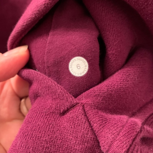 Scuba Hoodie Light Cotton Fleece in Marvel - Picture 5 of 5